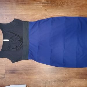 Dresses- blue one is small & worn, red is medium